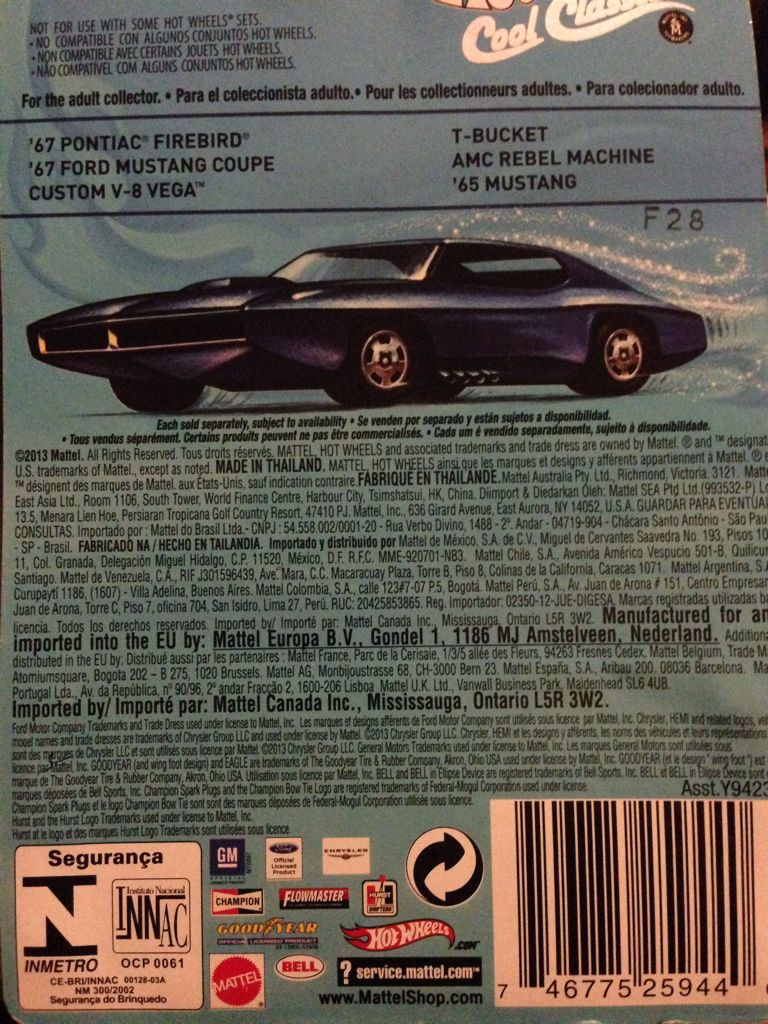 ’67 Mustang Coupe - 2019 Art Cars toy car collectible - Main Image 2