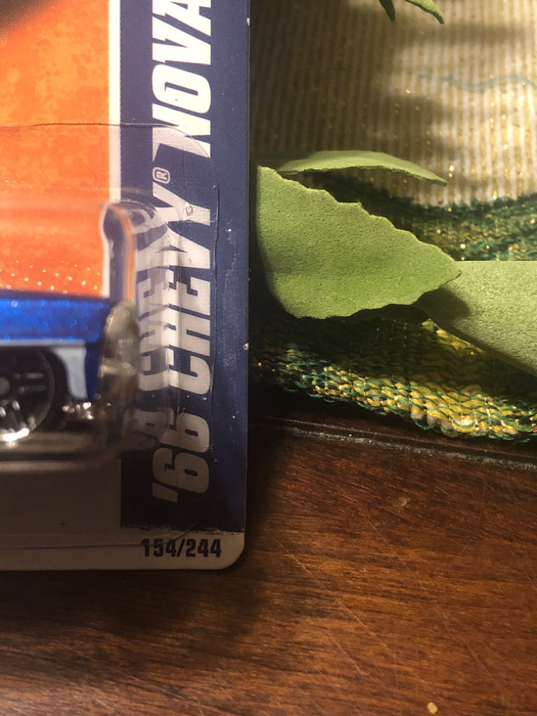 ’66 Chevy Nova - HW Racing toy car collectible - Main Image 2