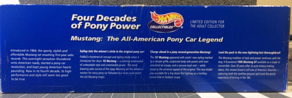 Four Decades Of Pony Power - Four Decades Of Pony Power toy car collectible - Main Image 2
