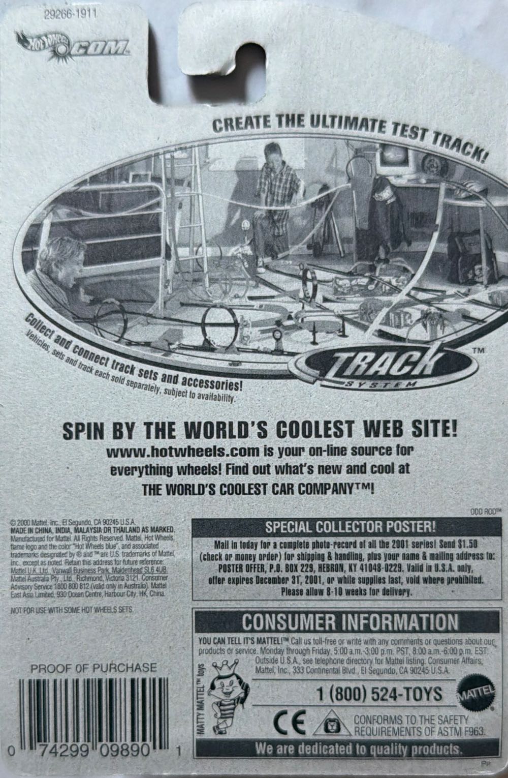 Tow Jam - Mattel Wheels toy car collectible - Main Image 3