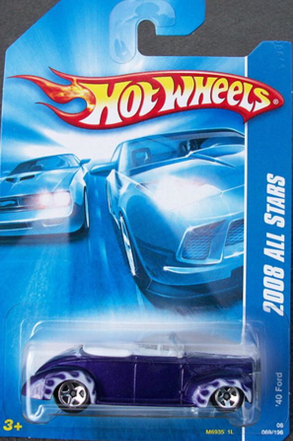 40 Ford Convertable  - 2008 All Stars toy car collectible - Main Image 2