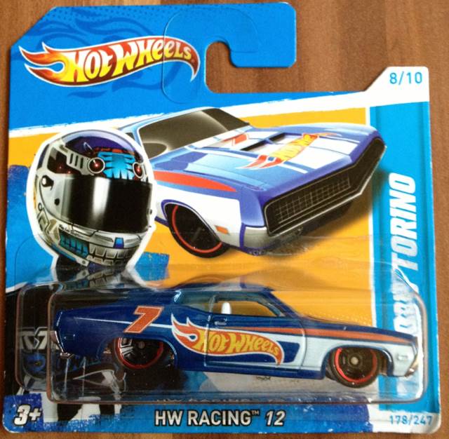 Hot Wheels Ford Torino ‘70 - HW Racing 12 toy car collectible - Main Image 2