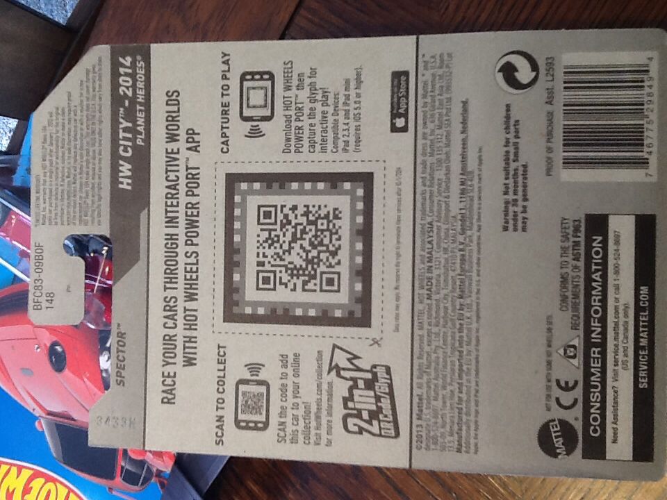 Spector - 2014 - HW CITY - PLANET HEROES toy car collectible - Main Image 2