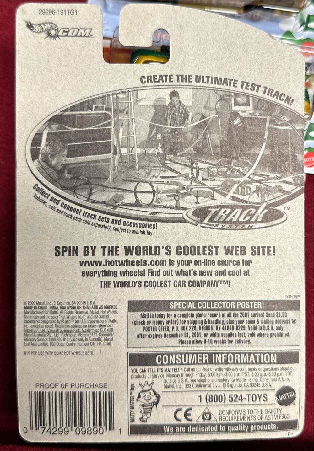 Scorchin’ Scooter - 1999 First Edition toy car collectible - Main Image 2