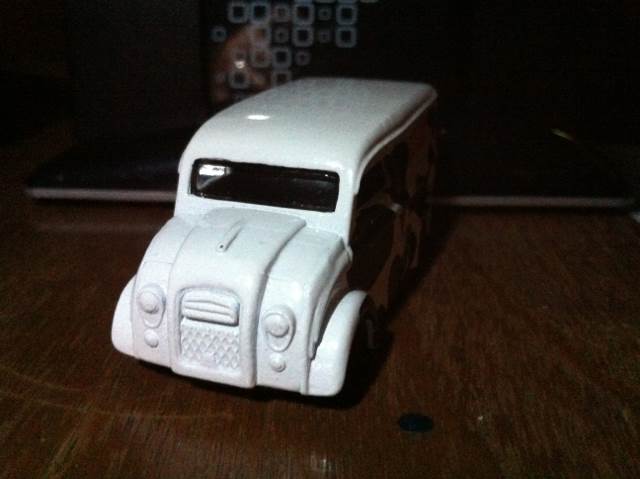Bakery Delivery Van  toy car collectible - Main Image 2