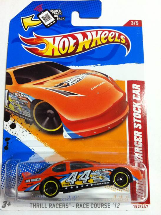 Dodge Charger Stock Car - Thrill Racers toy car collectible - Main Image 1
