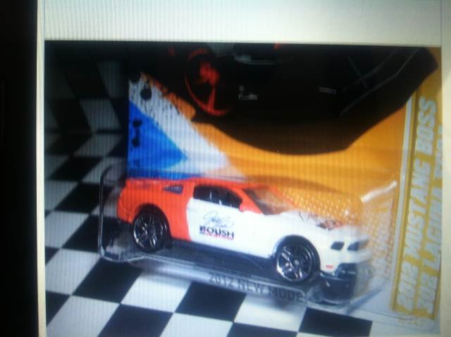 2012 Ford Mustang Boss 302 Racing Custom - Roush Racing Team Cust toy car collectible - Main Image 1