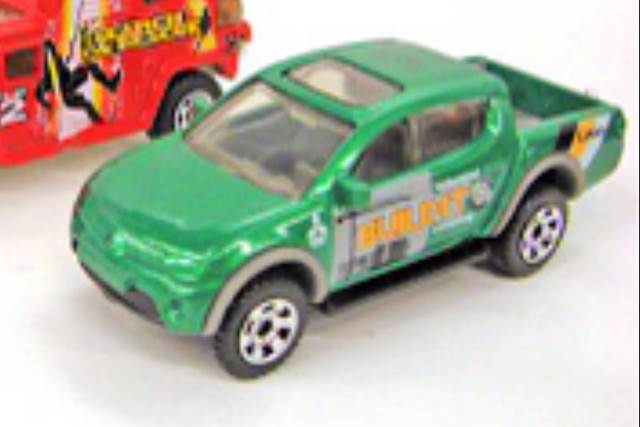 Mitsubishi L200 Triton - MBX Construction toy car collectible - Main Image 2
