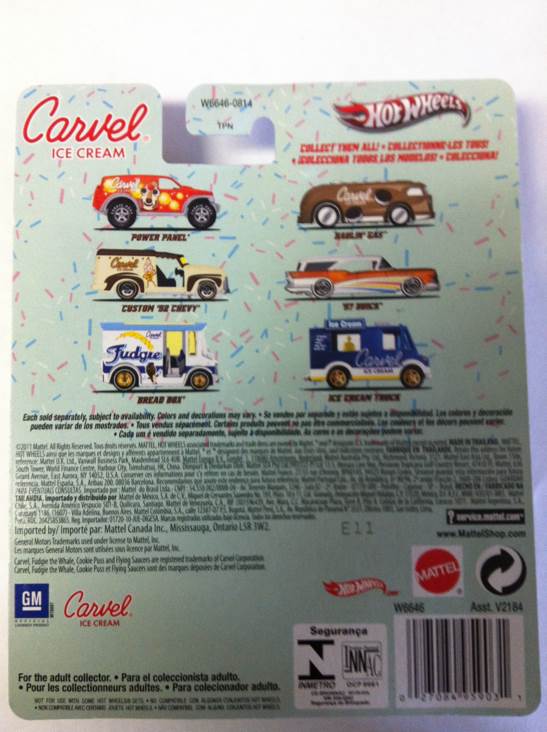 Haulin’ Gas - HW Nostalgia Series - Carvel Ice Cream toy car collectible - Main Image 2