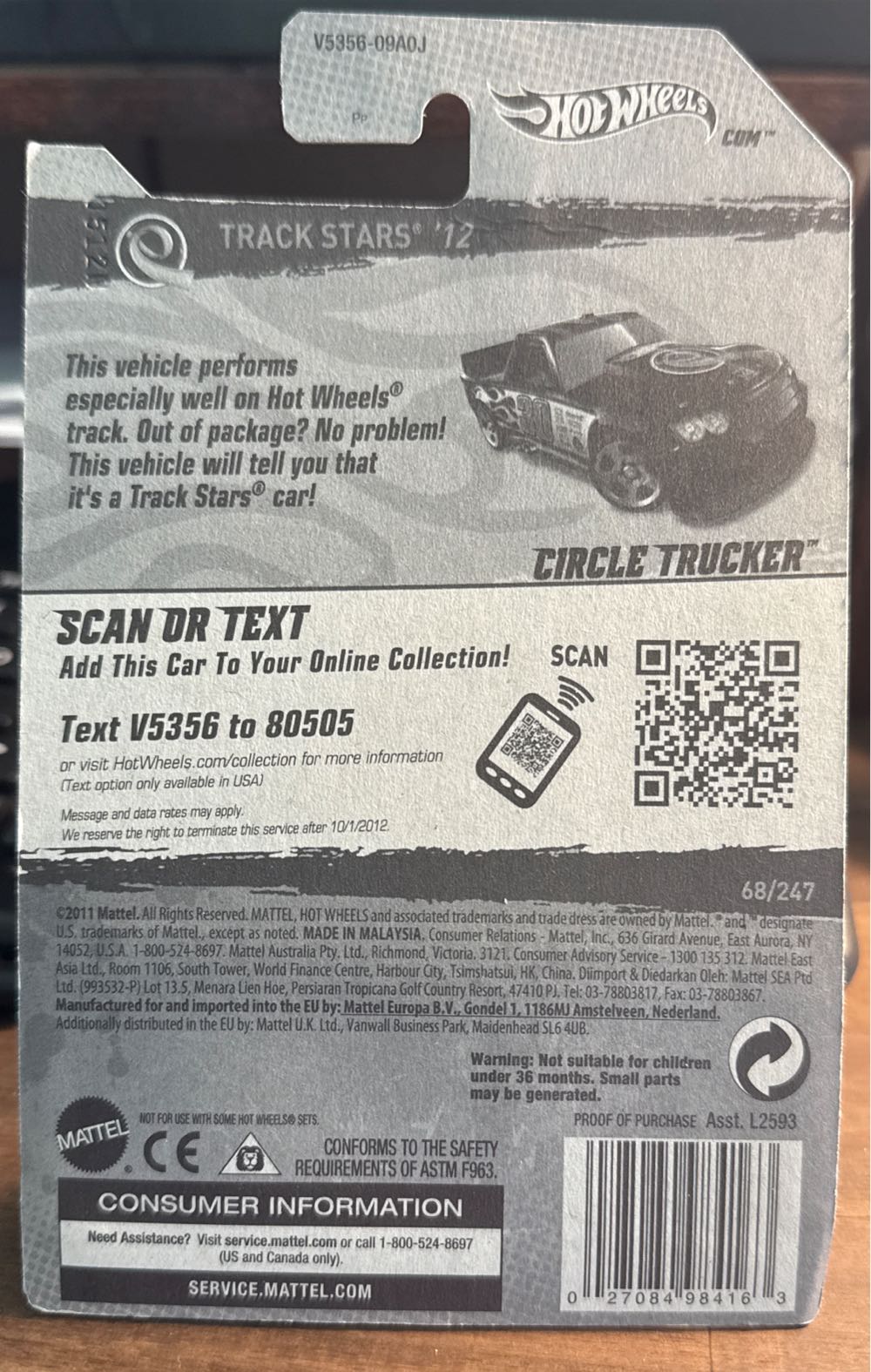 Circle Trucker - Track Stars toy car collectible - Main Image 3