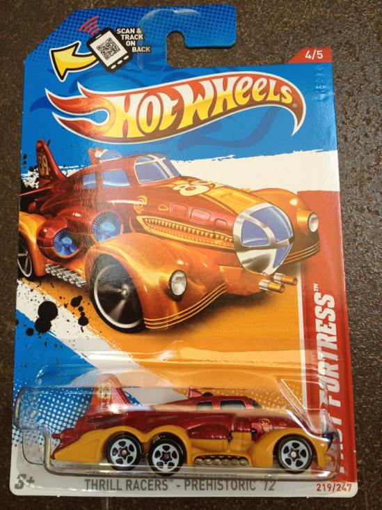 Fast Fortress - Thrill Racers - Prehistoric 12 toy car collectible - Main Image 1