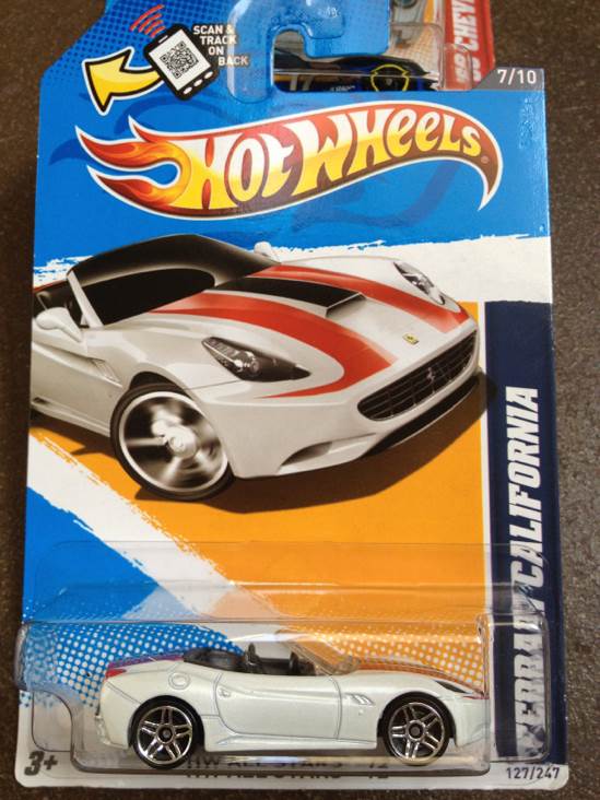 Ferrari California (Loose) - 2010 Speed Machines toy car collectible - Main Image 1