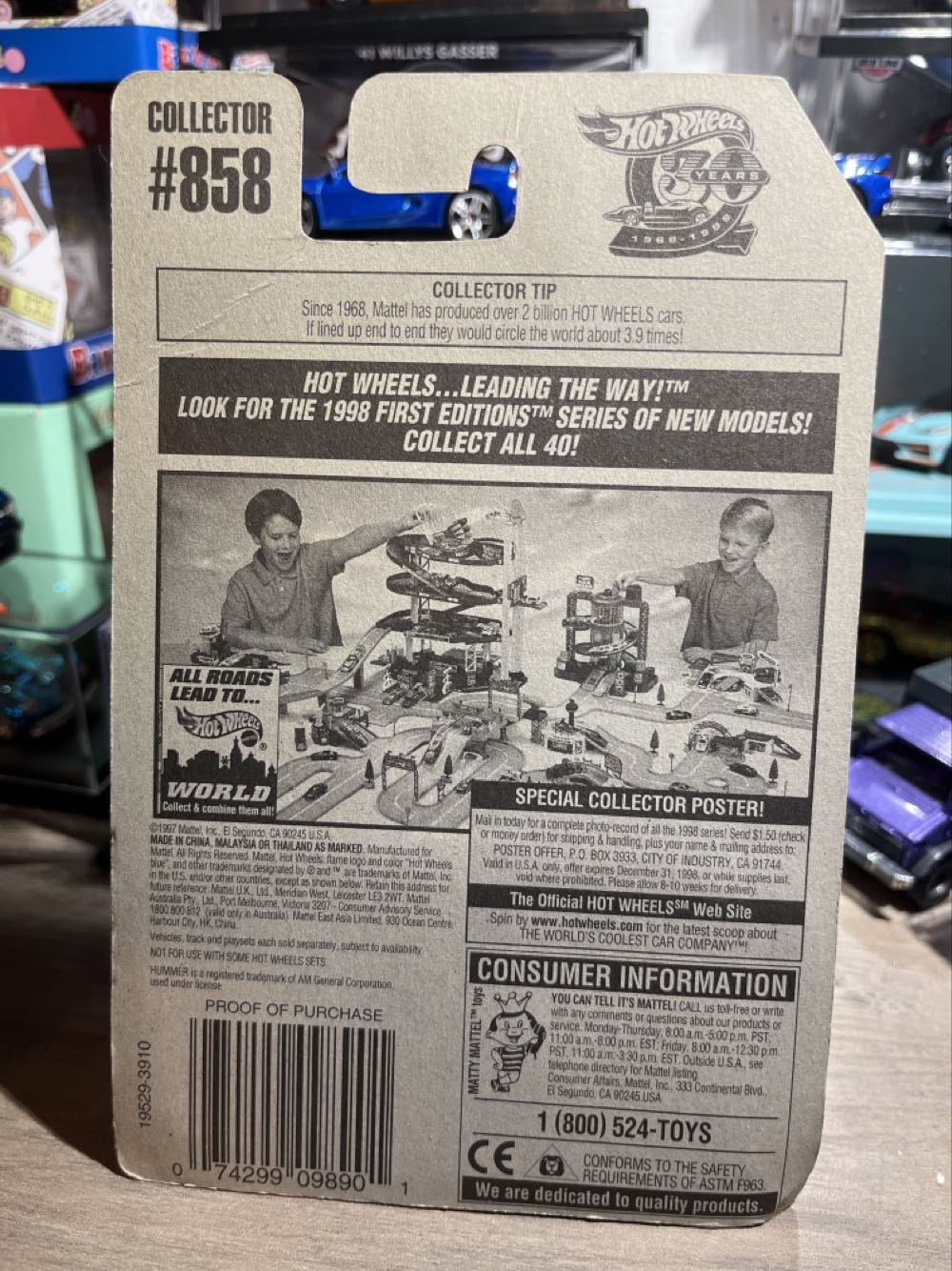 Hummer - 1998 toy car collectible - Main Image 3