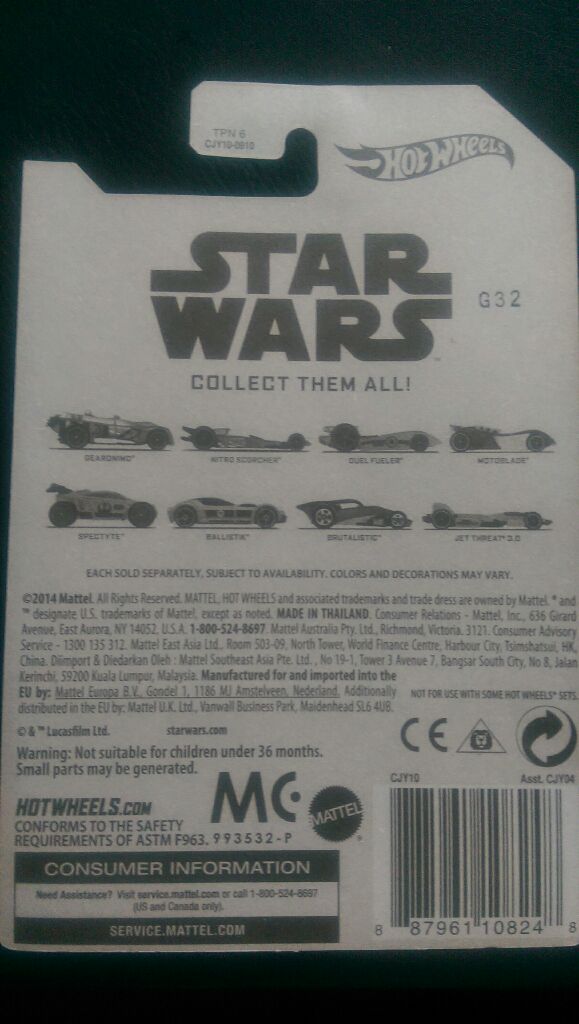 Jet Threat 3.0 - star wars toy car collectible - Main Image 2