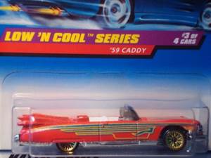 Caddy, 59 - Low ’N Cool Series toy car collectible - Main Image 1