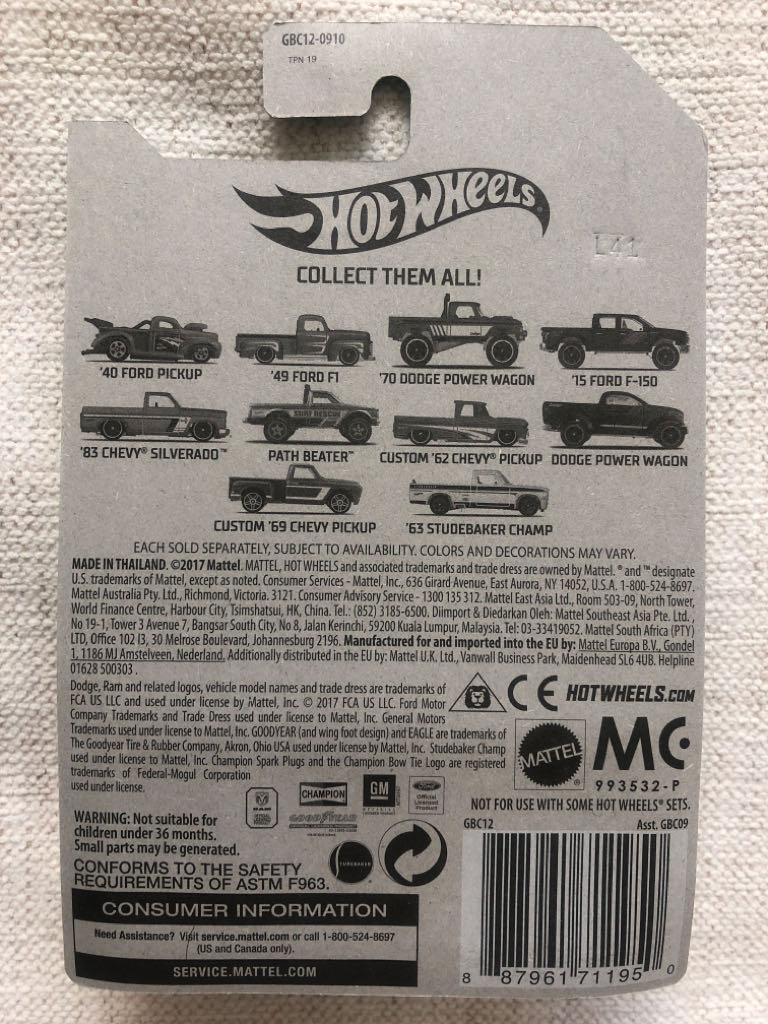 ’63 Studebaker Champ - 2019 American Truck Series toy car collectible - Main Image 2