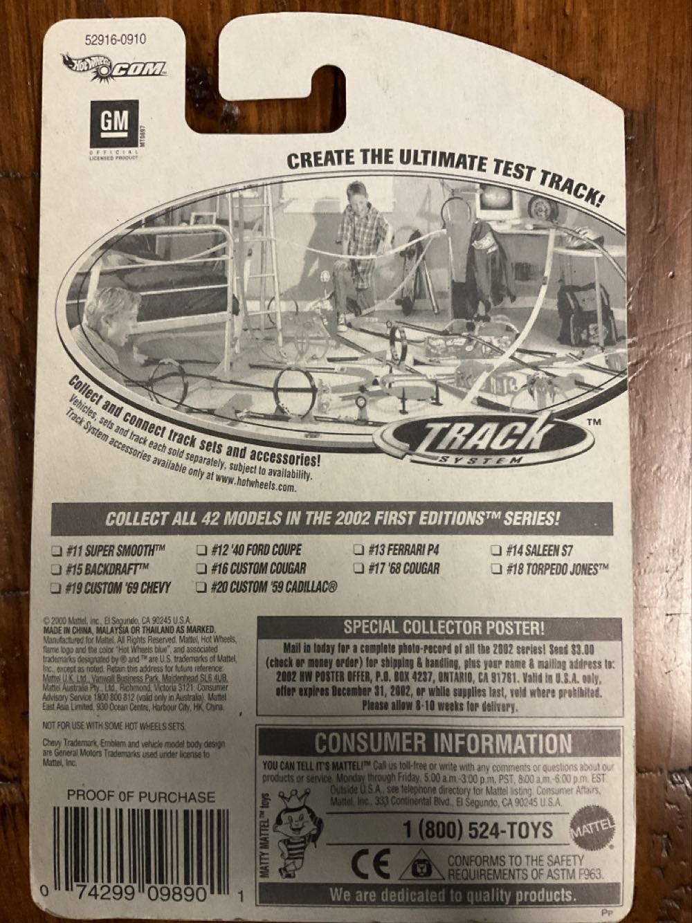 Chevy ’69 Custom  - 2002 First Editions toy car collectible - Main Image 3