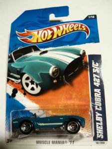 ’65 Shelby Cobra 427 S/C - 2020-HW ROADSTERS toy car collectible - Main Image 2
