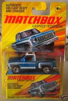 ’75 Chevy Stepside Pickup - Lesney Edition toy car collectible - Main Image 1