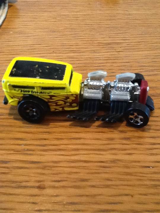 Way 2 Fast 1996 Yellow - Way 2 Fast toy car collectible - Main Image 1