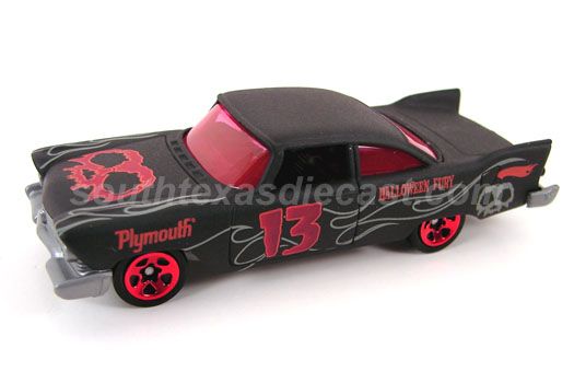 ’57 Plymouth Fury - 2007 Fright Cars toy car collectible - Main Image 2