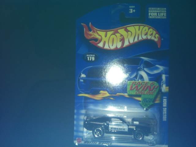 Mustang Mach 1 - Mustang Mach 1 Police Car toy car collectible - Main Image 2