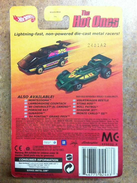 ’80 Chevrolet El Camino - The Hot Ones toy car collectible - Main Image 2