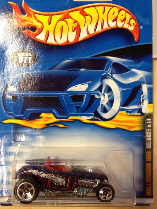 Deuce Roadster - HOLIDAY HOT WHEELS toy car collectible - Main Image 1
