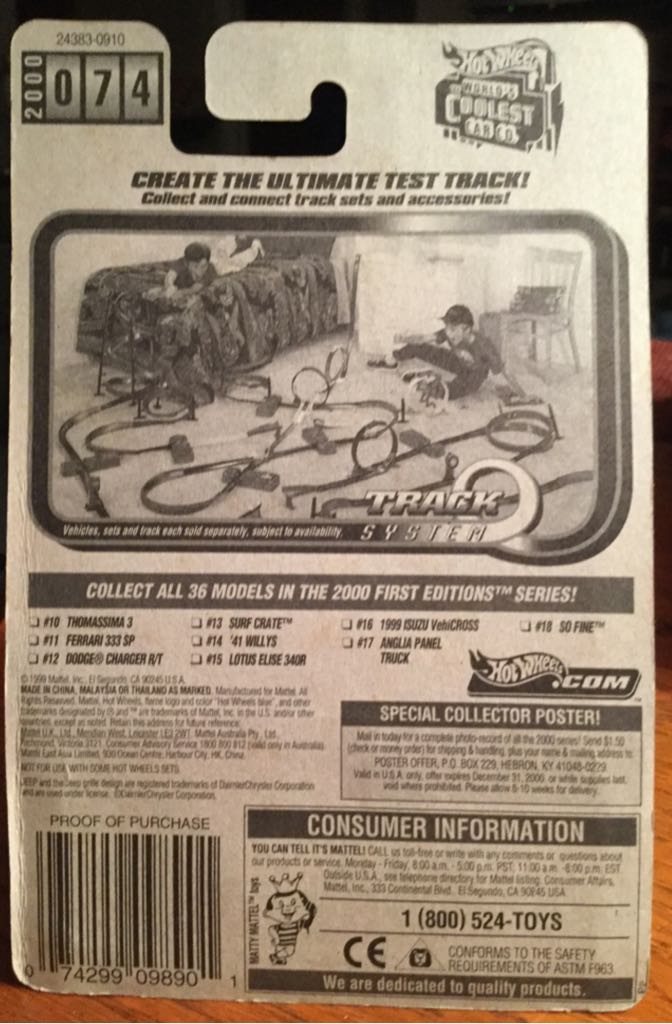 Willys ‘41 - 2000 First Editions toy car collectible - Main Image 2