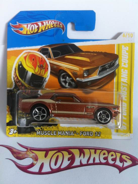 67 Ford Mustang Coupe - Ford Performamce toy car collectible - Main Image 2