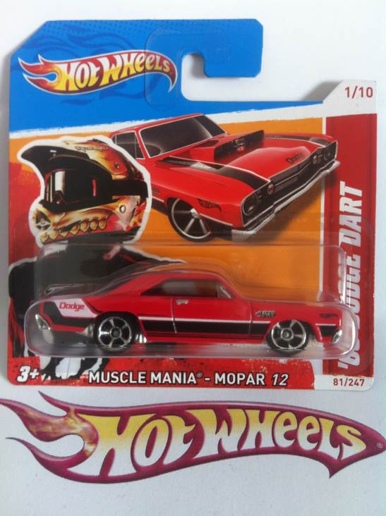 ’68 Dodge Dart - Muscle Mania - Mopar ’12 toy car collectible - Main Image 2