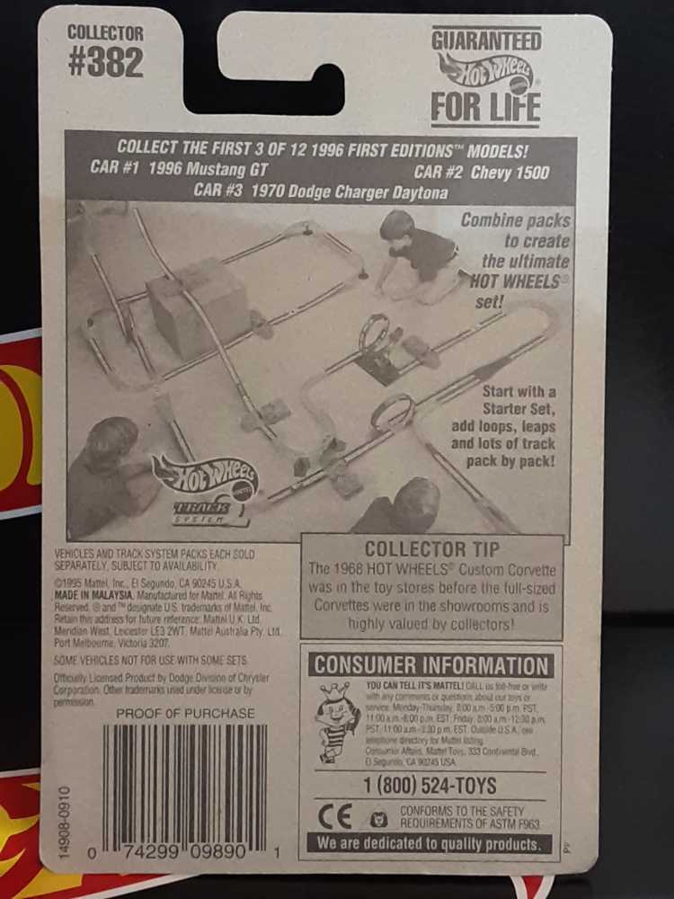 ’70 Dodge Charger Daytona - 1996 First Editions toy car collectible - Main Image 2