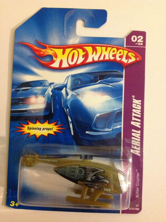 Killer Copter - Aerial Attack toy car collectible - Main Image 2