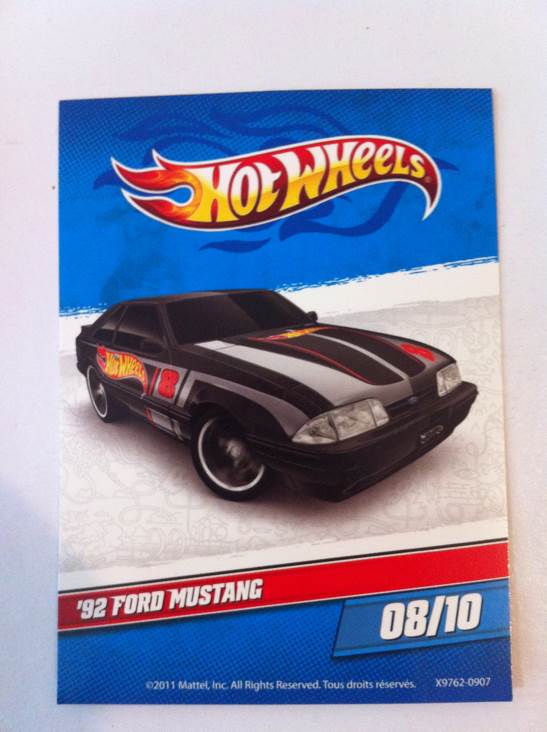 ’92 Ford Mustang - 2012 Mystery Models toy car collectible - Main Image 2