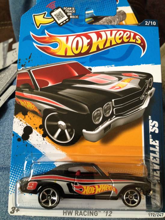 ’70 Chevelle SS - HW Racing ’12 toy car collectible - Main Image 2