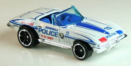 ’65 Corvette - 2012 HW Main Street toy car collectible - Main Image 2