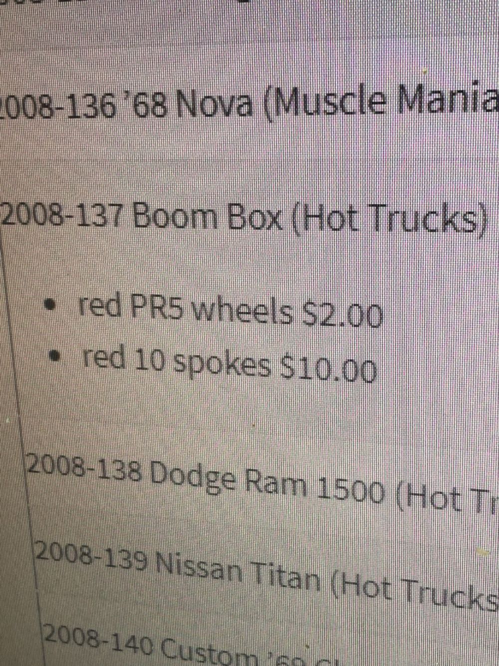 Boom Box - HW Hot Trucks toy car collectible - Main Image 3