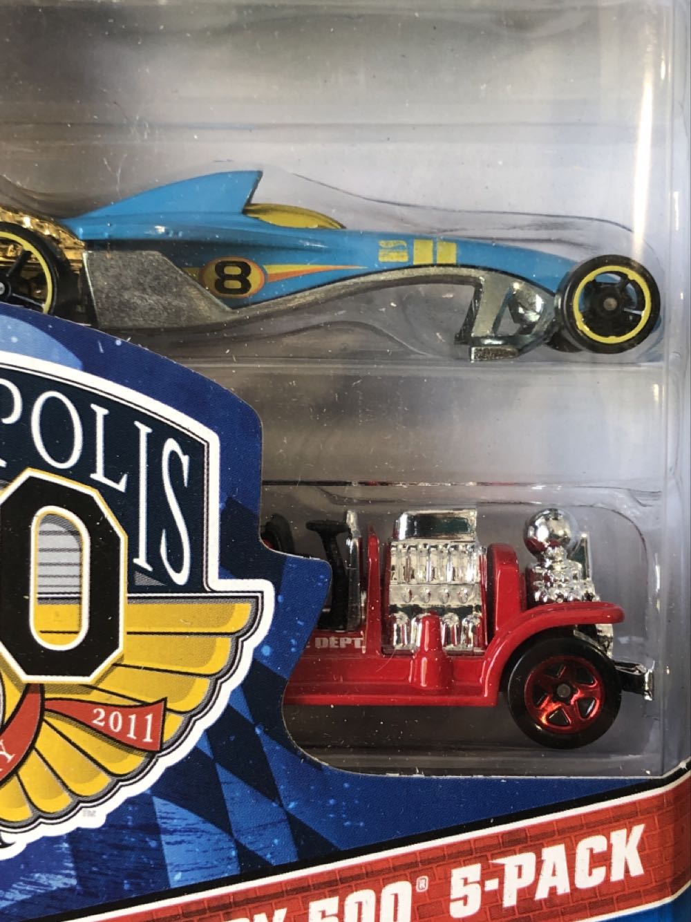 Indianapolis 500 100th Anniversary 5-Pack - Five Pack toy car collectible - Main Image 3