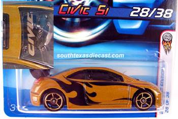 Honda Civic Si - Nightburnerz ’11 toy car collectible - Main Image 2
