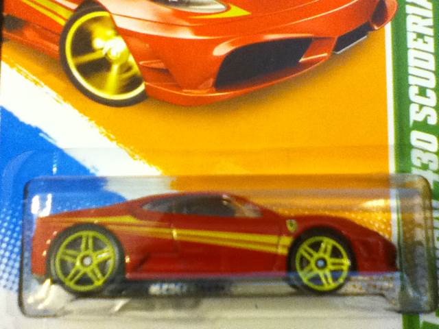Ferrari 430 Scuderia (T.H.) - 2012 Reg Treasure Hunt toy car collectible - Main Image 1