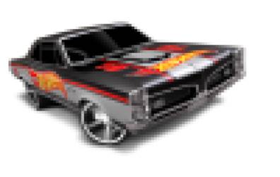 ’67 Pontiac GTO - HW Racing 12 toy car collectible - Main Image 2