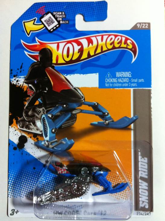 Snow Ride - HW Code Cars toy car collectible - Main Image 1