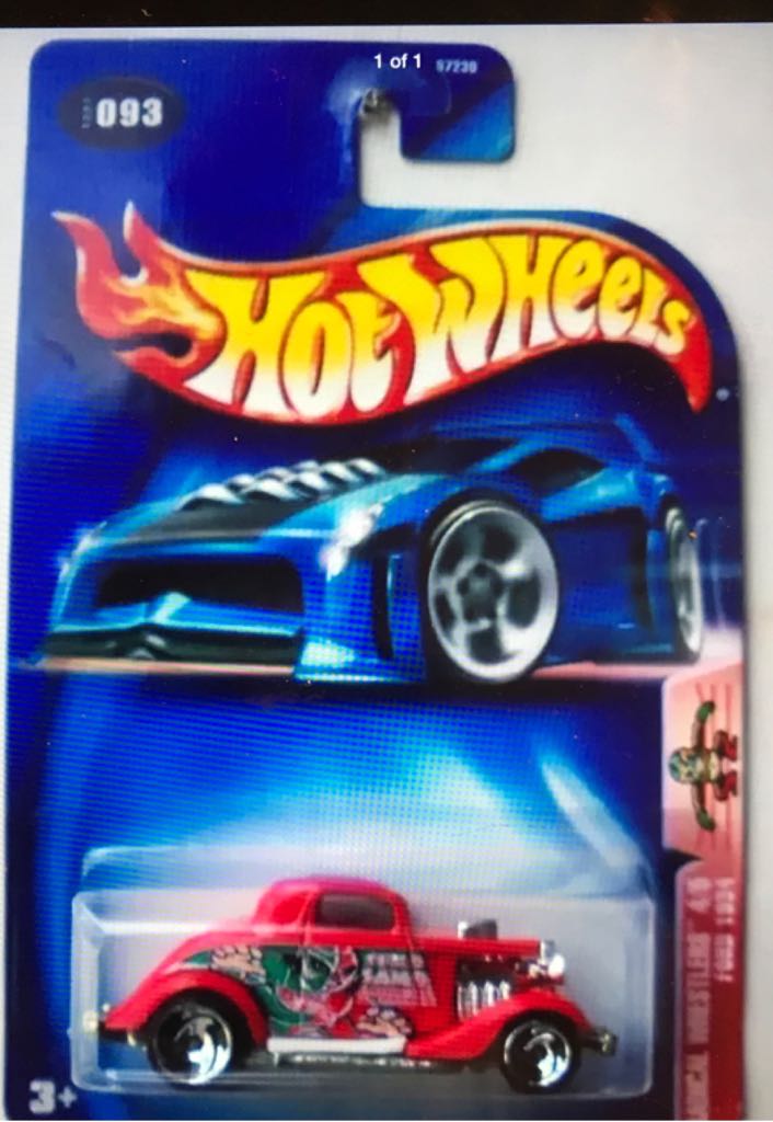 ’34 Ford 3-window - Radical Wrestlers toy car collectible - Main Image 2