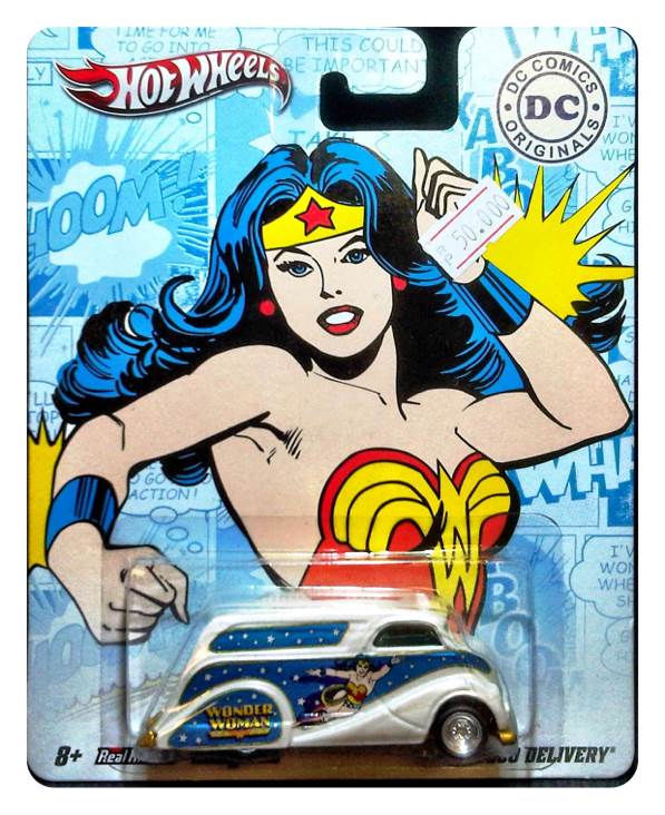 HW DC 2011 DC Comics Originals Wonder Woman - Deco Delivery - HW DC Comics Originals toy car collectible - Main Image 1