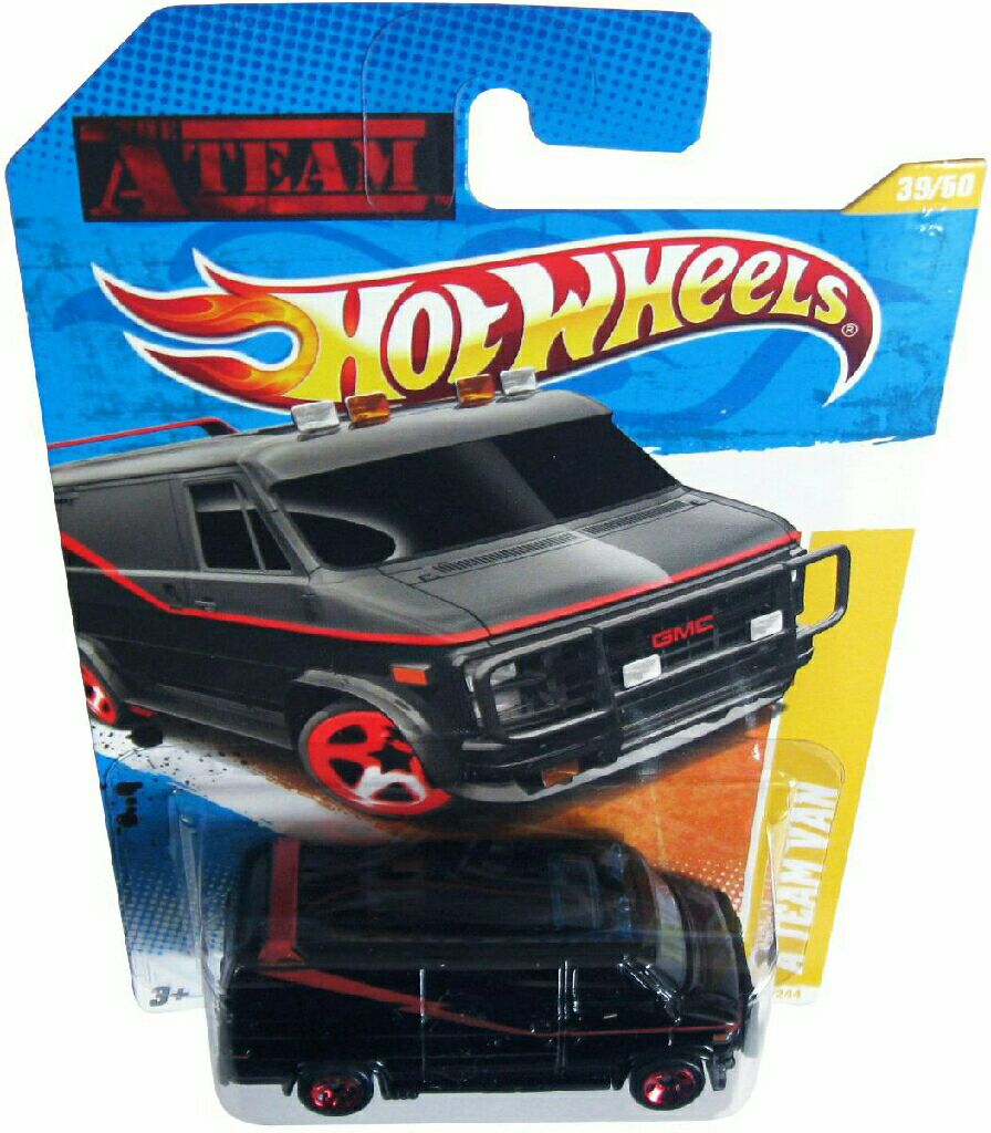 Comic/TV/Movies - A Team Van - Hot Wheels TV Series toy car collectible - Main Image 2