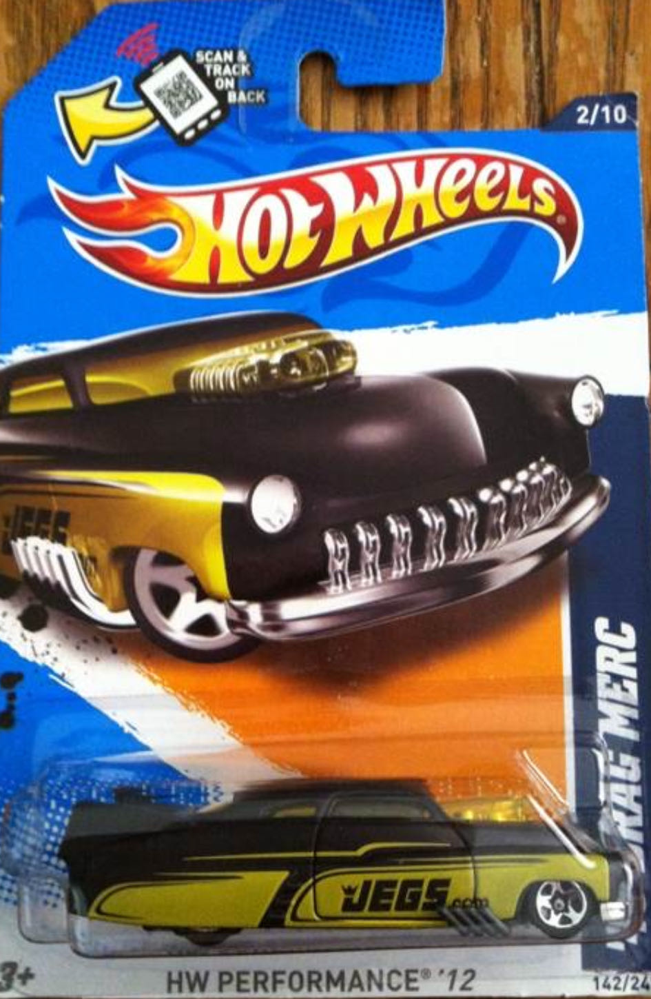 Mercury ‘49 Drag Merc - HW Performance ’12 toy car collectible - Main Image 3