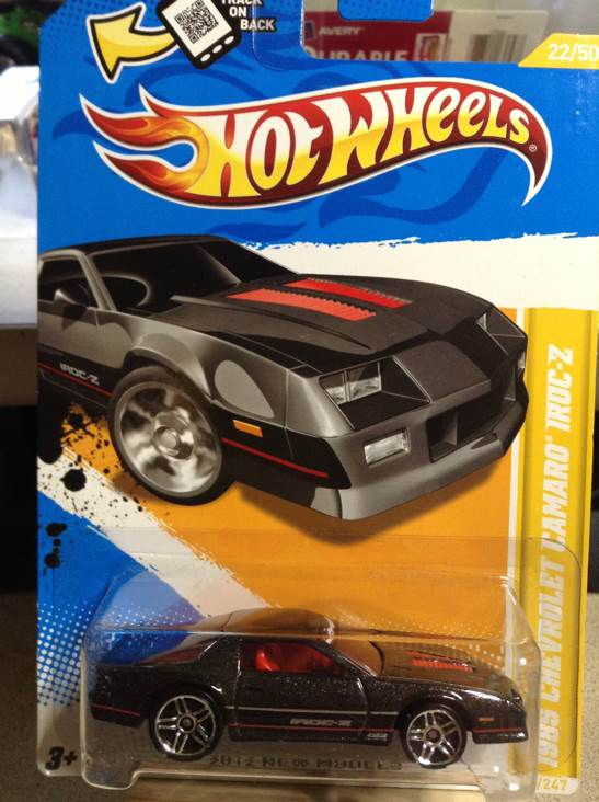 1989 Chevrolet Camaro Iroc-Z - 2012 New Models toy car collectible - Main Image 2