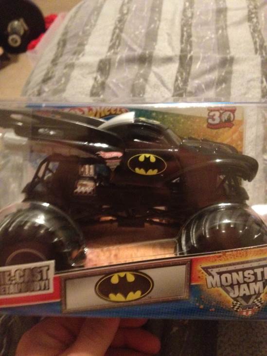 Batman - Monster Jam toy car collectible - Main Image 1