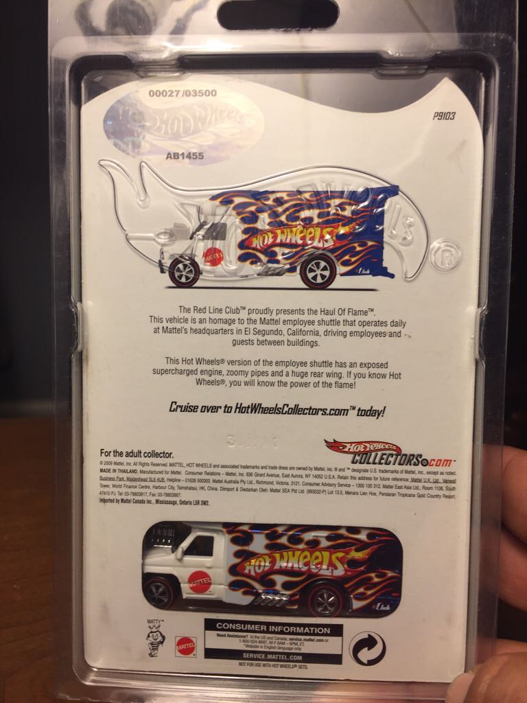Haul Of Flame - RLC Exclusive toy car collectible - Main Image 2