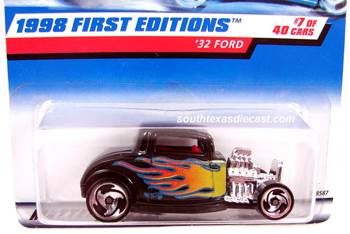 7/40 Ford ’32 - 1998 - HW First Editions™️ toy car collectible - Main Image 2